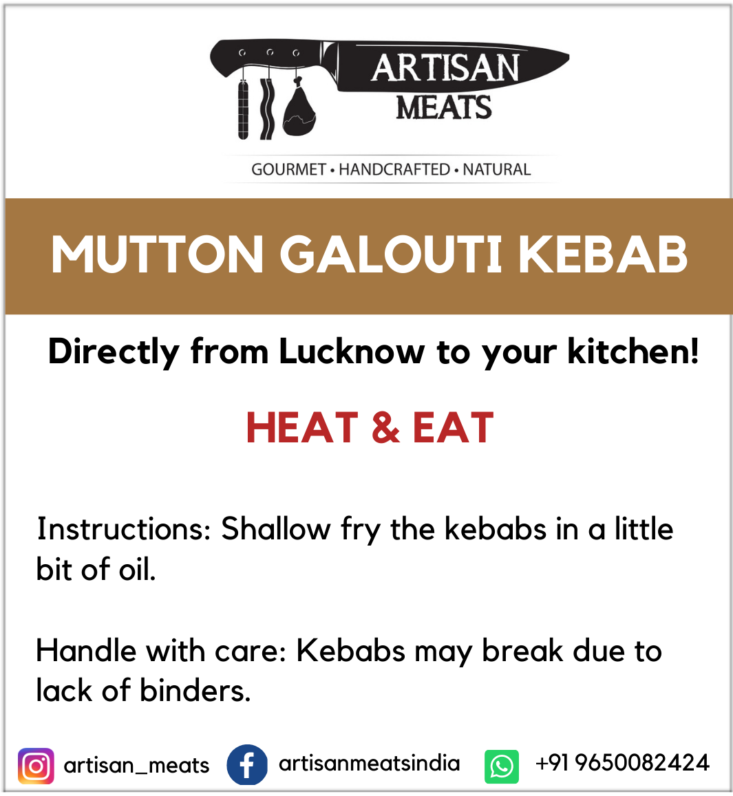 Lucknawi Mutton Galouti Kebabs