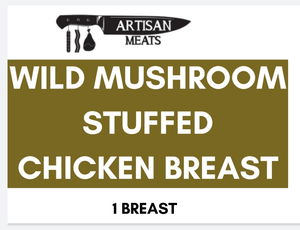 Wild Mushroom Stuffed Chicken Breast (1 pc)
