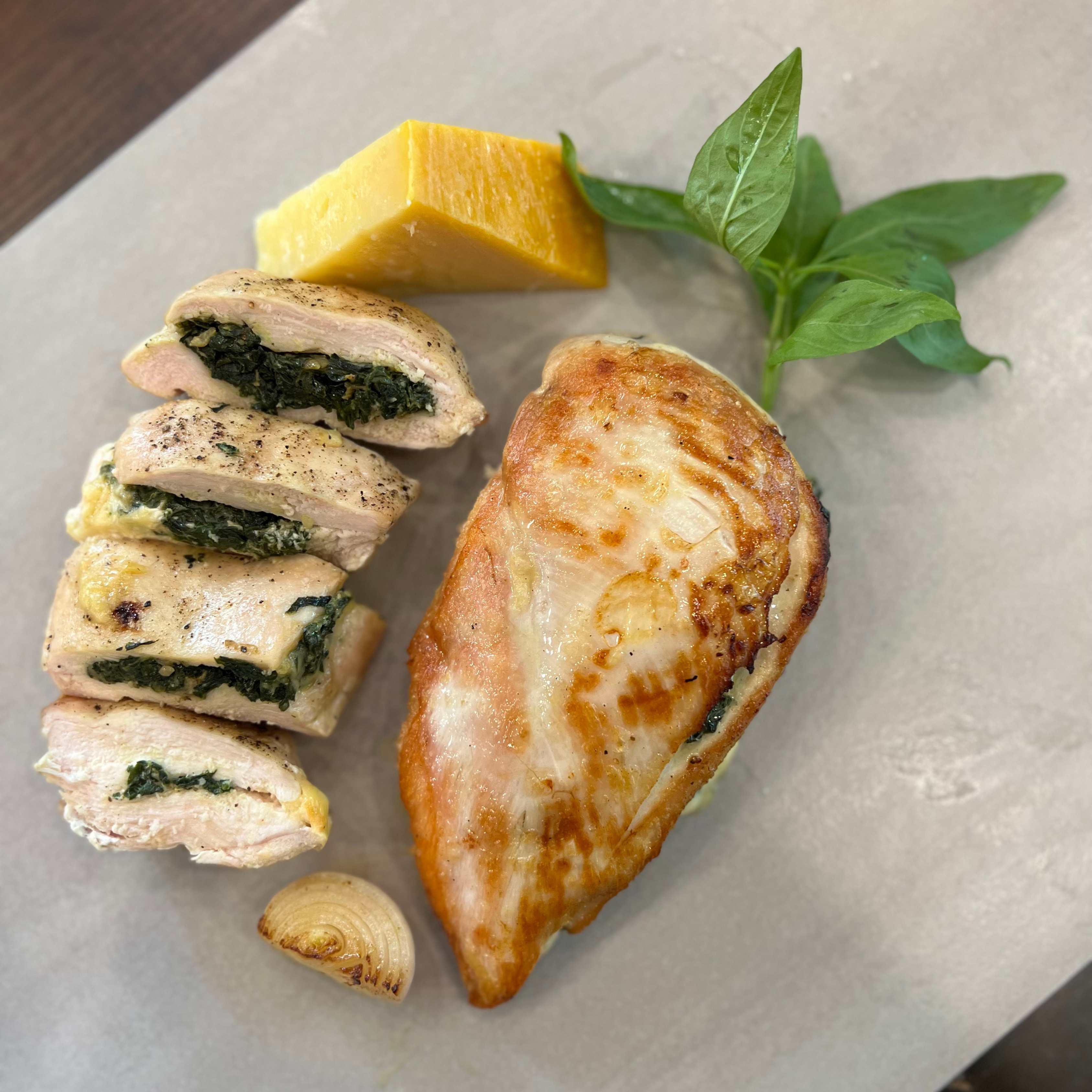 Spinach and Kale Stuffed Chicken Breast (1 pc)